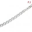 Sterling Silver 07.50 Inch Fancy Link Chain