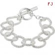 Sterling Silver 08.00 INCH STERLING SILVER MESH LINK BRACELET Ster Mesh Link Bracelet