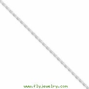 Sterling Silver 0.8MM Diamond-cut Fancy Chain