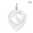 Sterling Silver #1 Mom Charm