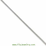 Sterling Silver 1.25mm Diamond-cut  Franco Chain