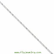 Sterling Silver 1.25mm Twisted Box Chain