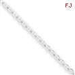 Sterling Silver 1.5mm Rolo Chain Anklet