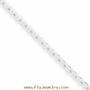 Sterling Silver 1.5mm Rolo Chain Anklet