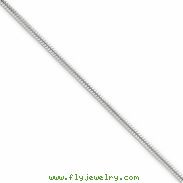 Sterling Silver 1.5mm Round Snake Chain