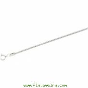 Sterling Silver 16 INCH Diamond Cut Snake Chain