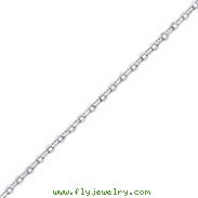 Sterling Silver 1.6mm Long Link Rolo Chain