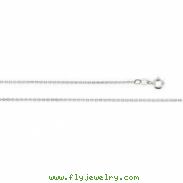 Sterling Silver 18 INCH Cable Chain