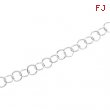 Sterling Silver 18 INCH Ring Chain