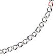 Sterling Silver 18'' Solid Polished Fancy Link Necklace