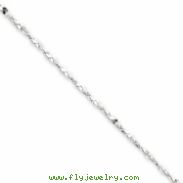 Sterling Silver 1.8mm Diamond Cut Fancy Chain