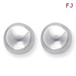 Sterling Silver 18mm Half Ball Earrings