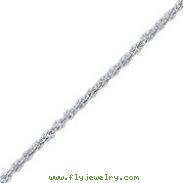 Sterling Silver 1.95mm Loose Rope Chain