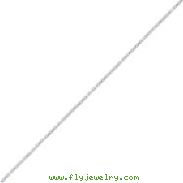 Sterling Silver 1mm Cable Chain