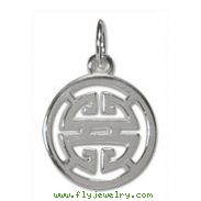 Sterling Silver "Sho" Kanji Chinese Symbol Charm