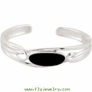 Sterling Silver 25.00 X Genuine Checkerboard Onyx Hinged Cuff Bracelet