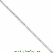 Sterling Silver 2.5mm Diamond-cut Snake Chain