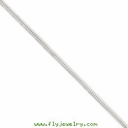 Sterling Silver 2.5mm Diamond-cut Snake Chain bracelet