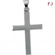 Sterling Silver 26.00X19.00 MM Polished CROSS PENDANT
