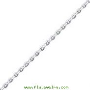 Sterling Silver 2.75mm Cable Chain