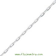 Sterling Silver 2.75mm Fancy Link Chain