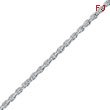 Sterling Silver 2.75mm Loose Rope Chain