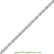 Sterling Silver 2.75mm Loose Rope Chain