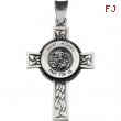 Sterling Silver 28.5x20.75 St. Michael Cross