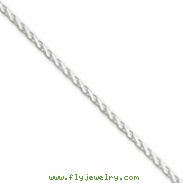 Sterling Silver 2mm Diamond-Cut Spiga Chain