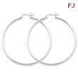 Sterling Silver 2mm Hoop Earrings