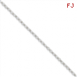 Sterling Silver 2mm Rolo Chain