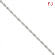 Sterling Silver 2mm Twisted Herringbone Chain