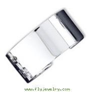 Sterling Silver 30mm Fancy Cuff Bangle Bracelet