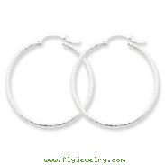 Sterling Silver 30mm Hoop Earrings