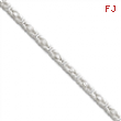 Sterling Silver 3.25mm Byzantine Chain