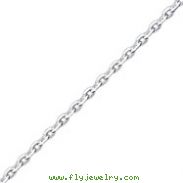 Sterling Silver 3.25mm Cable Chain