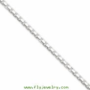 Sterling Silver 3.2mm Box Chain