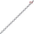 Sterling Silver 3.5mm Cable Chain