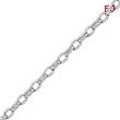 Sterling Silver 3.5mm Fancy Rolo Chain Bracelet