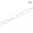 Sterling Silver 36.00 Inch Endless Chain