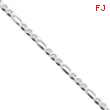 Sterling Silver 3.75mm Figaro Anchor Chain