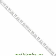 Sterling Silver 3.75mm Flat Anchor Chain