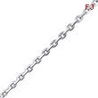 Sterling Silver 3.95mm Cable Chain