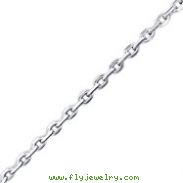 Sterling Silver 3.95mm Cable Chain