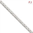 Sterling Silver 4.25mm Byzantine Chain