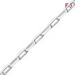 Sterling Silver 4.25mm Fancy Link Chain