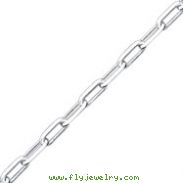 Sterling Silver 4.25mm Fancy Link Chain