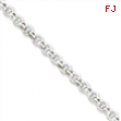 Sterling Silver 4.25mm Rolo Chain