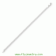 Sterling Silver 4.3mm Open Link Chain