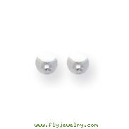 Sterling Silver 4mm Ball Earrings